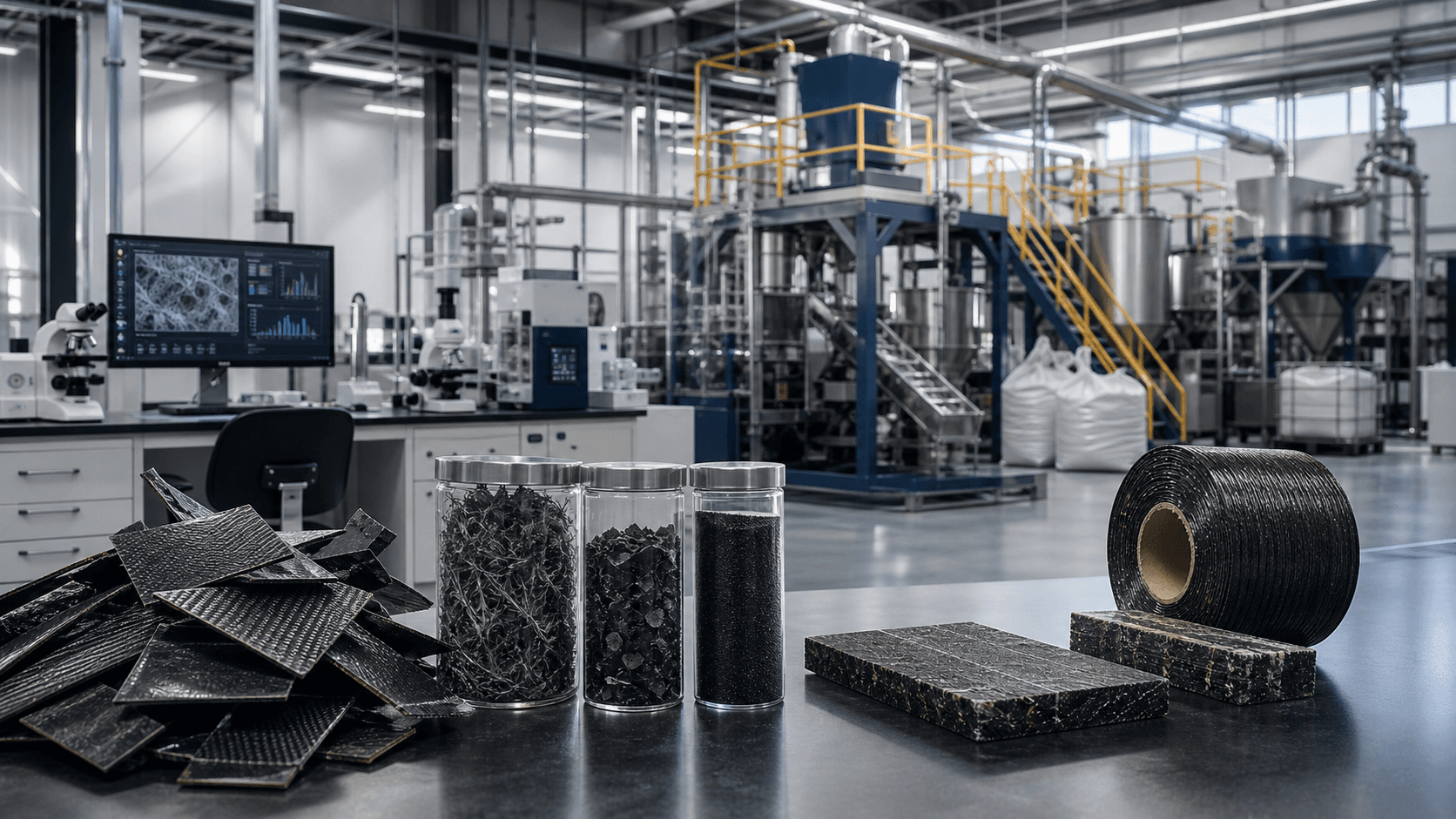 Advanced Recovery Technologies platform visual connecting composite recovery processes and engineering capability
